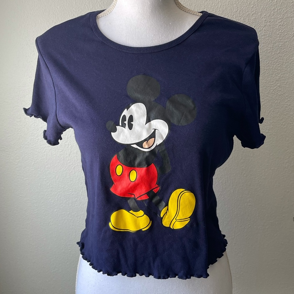 Vintage Mickey Crop Top